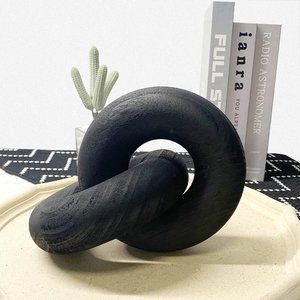 2-Link Wood Chain Link Decor Wood Knot Decor